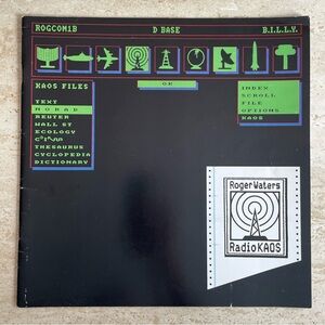 Roger Waters Radio KAOS tour program